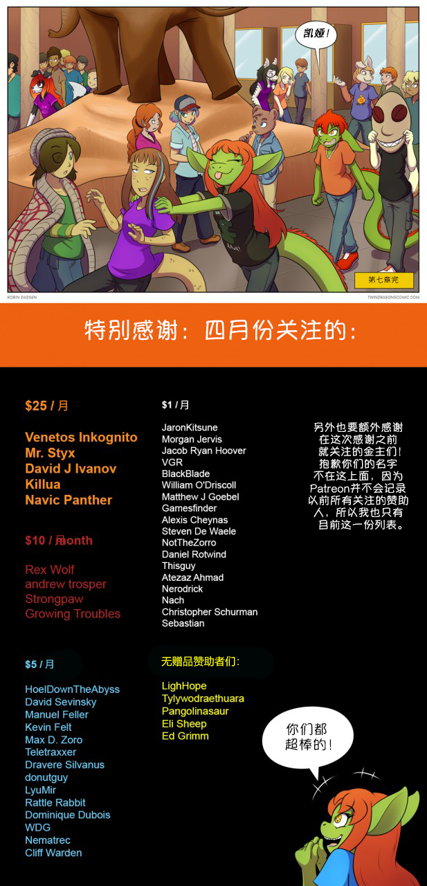 【授权汉化】Twin Dragons | 龙凤双宝 #195 by 305寝, 克莉奥, 凯, 凯娅, 小本, 授权汉化, 漫画, 狗, 西方龙, 龙凤双宝