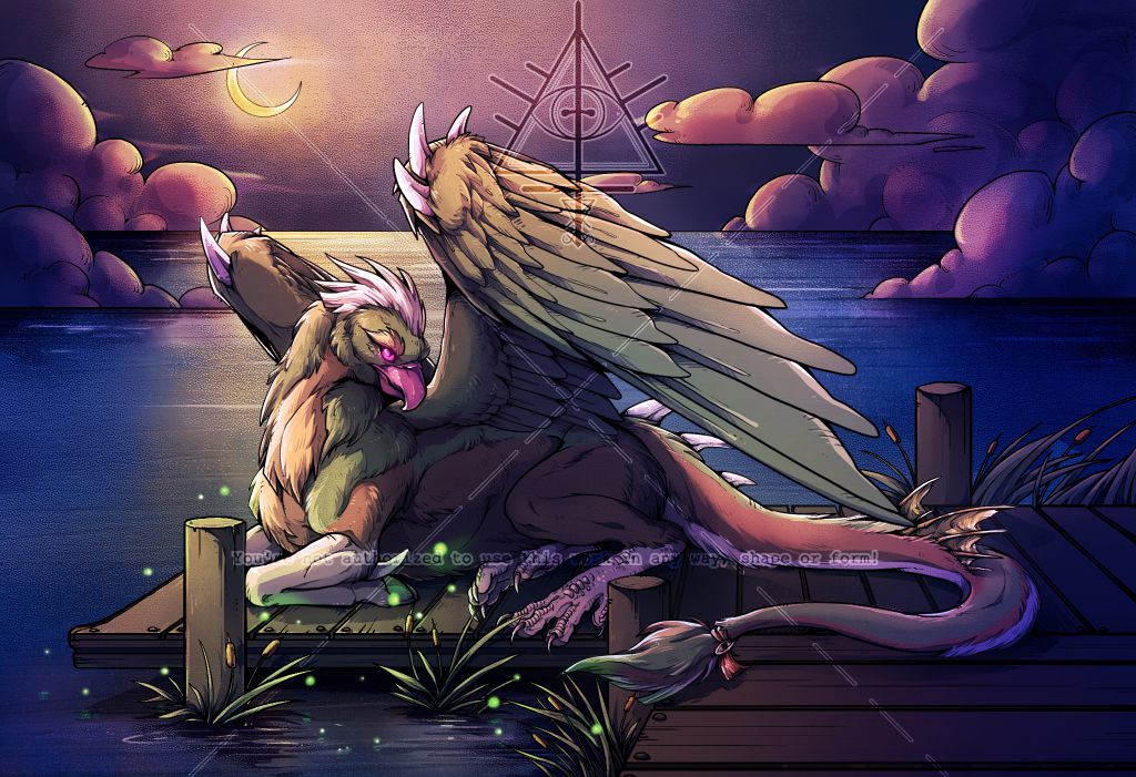  [gift] Wait till the sky grows bright by 辐射渡鸦, 狮鹫