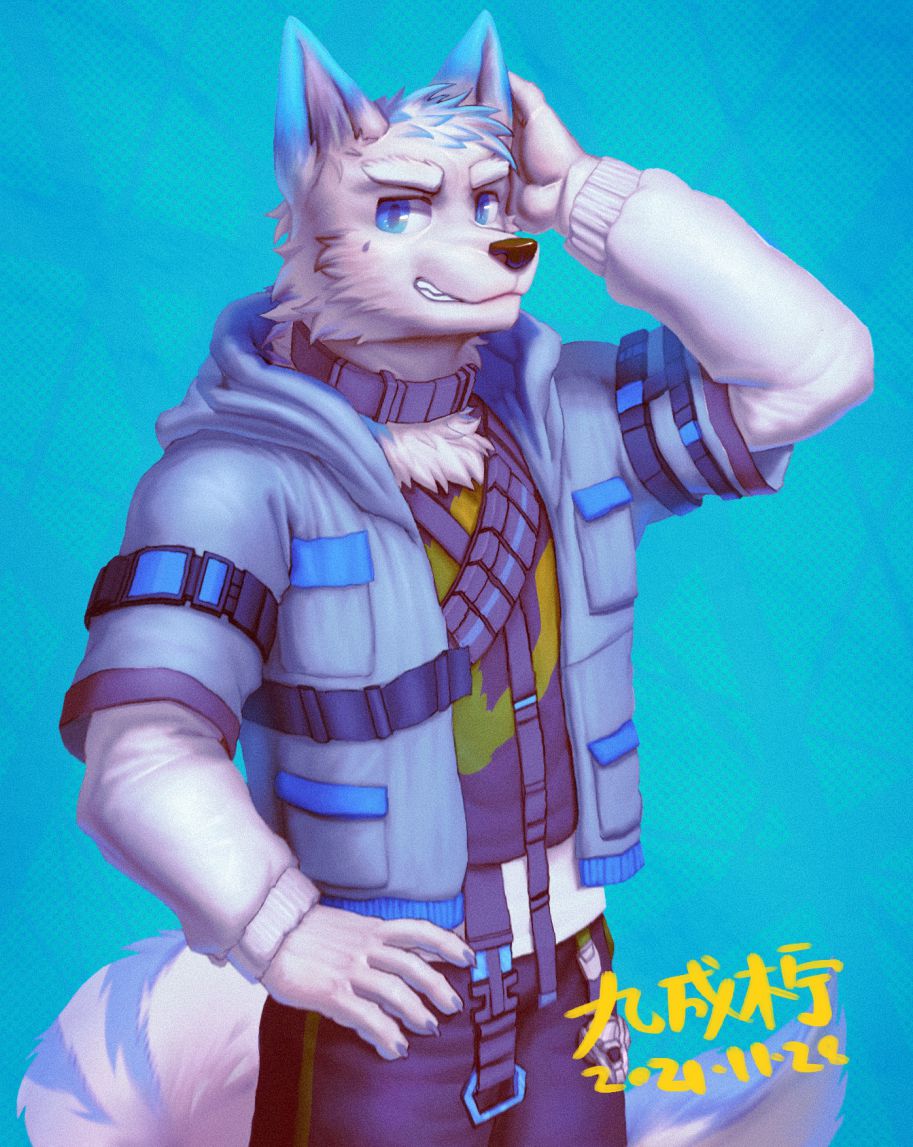 2021-11-29 132127 by 九成柠, 狗狗, furry
