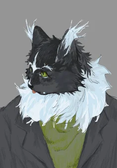 大猫咪 by 白水zzZ