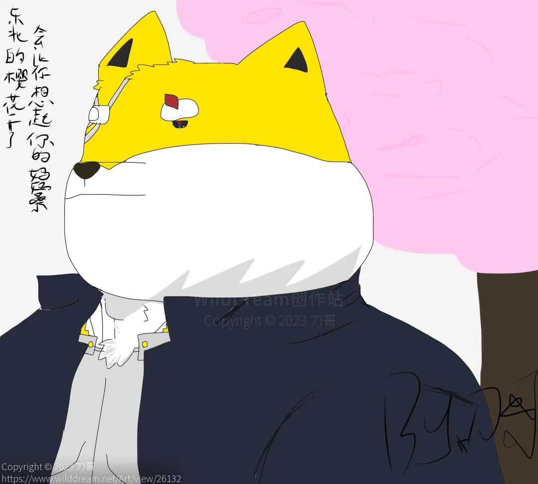 东北的樱花开了，会让你想起你滴妈妈桑 by DogerShibainu32, 犬兽人