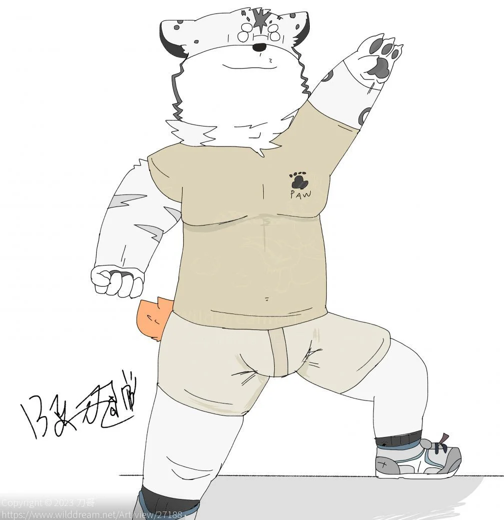 耶！ by DogerShibainu32, 雪豹