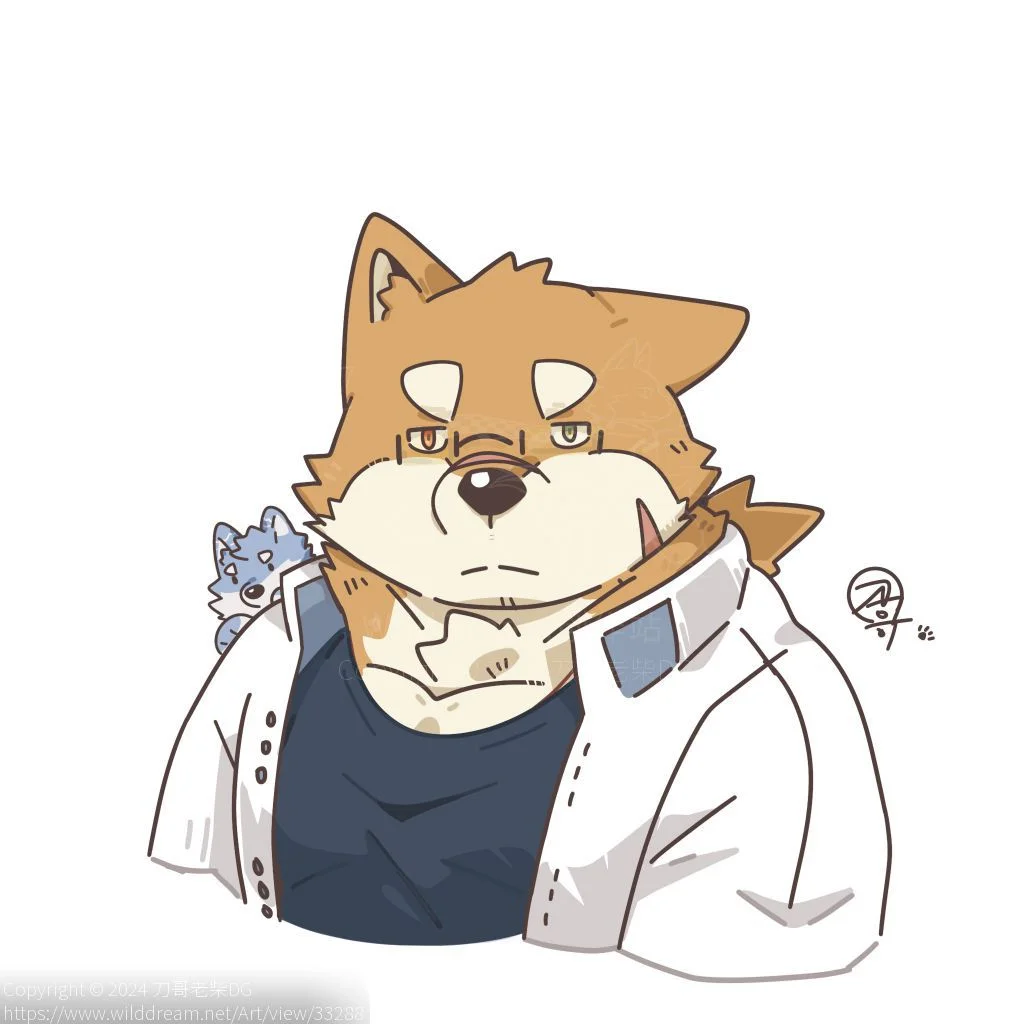 头像 by DogerShibainu32, 柴犬, 犬兽人, 自设