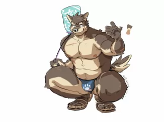 上個月畫的戍孝 by DogerShibainu32