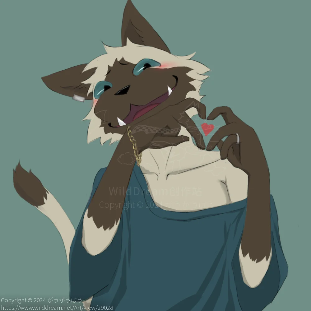 Do you love me, right? by がうがうばう, furry