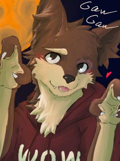 Gawgaw wear wolf by がうがうばう