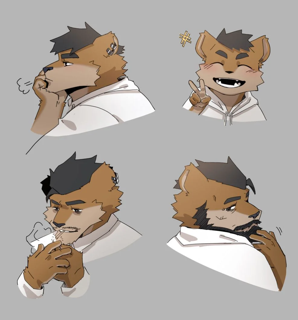 1 by 我真的是律money, furry
