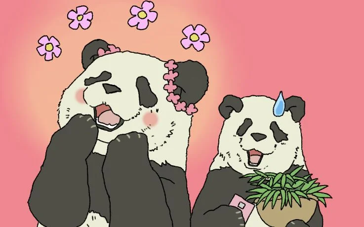 美美，吃根竹子冷静一下 by 马赛克不可用