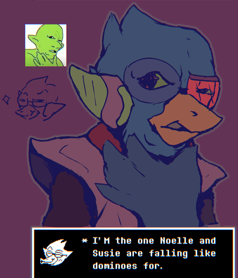 画个炫压抑鸟 by 迷途星轨, Birdly, Deltarune, 三角符文