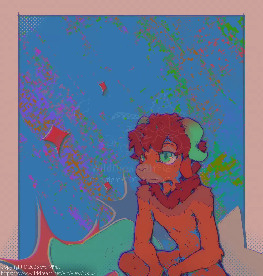 zoning out.... by 迷途星轨, artfight