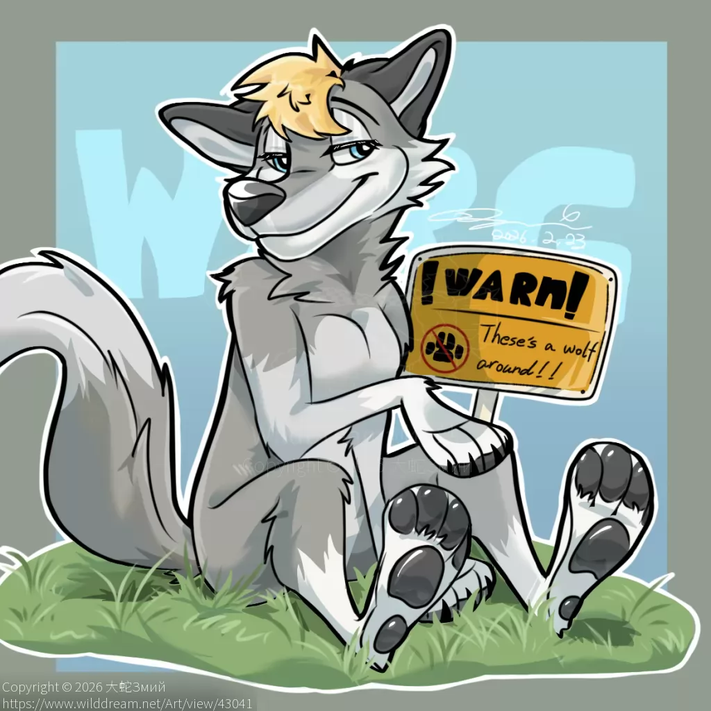 These’s a wolf around! by ZimmyJackson, drawing , wolf 
