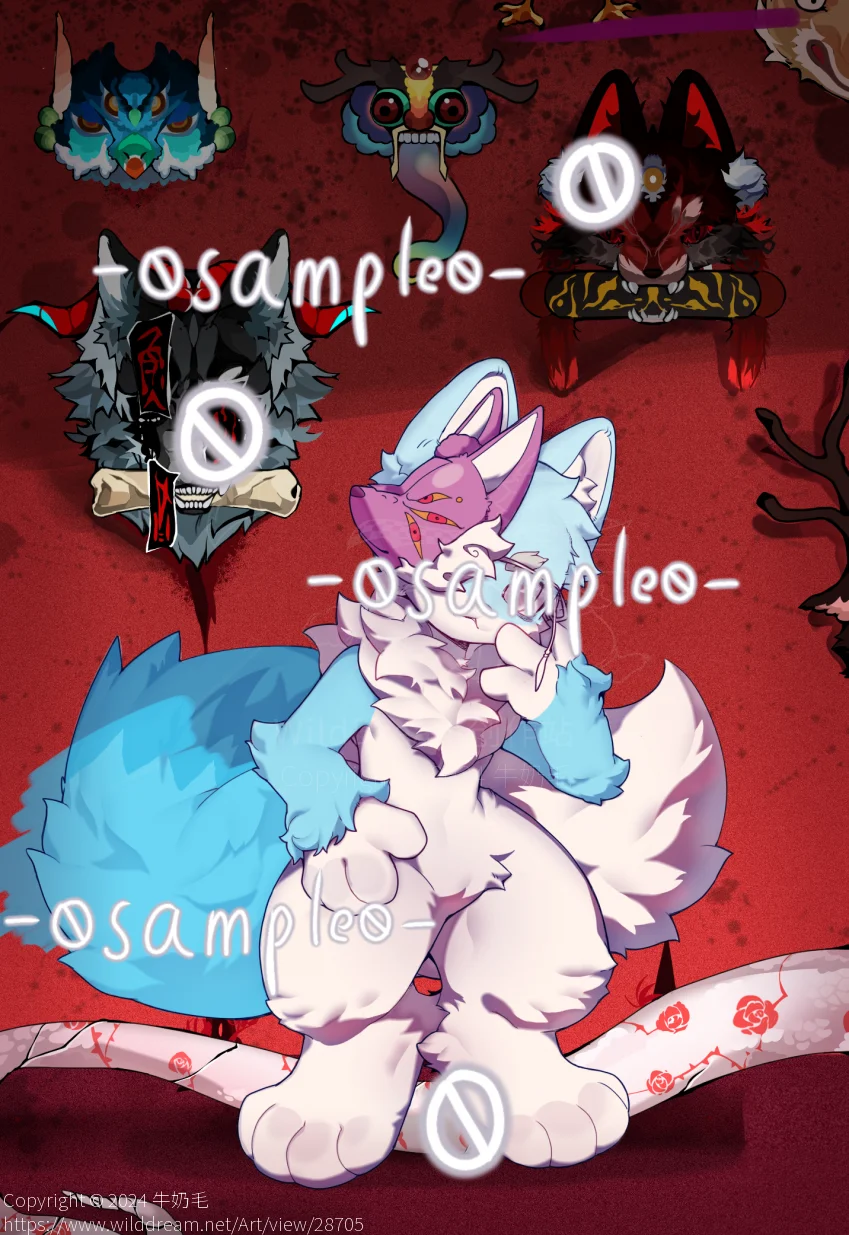 教主 by 牛奶毛, furry, 我也不知道它是什么物种（, 接稿, 猫猫, 白糖书