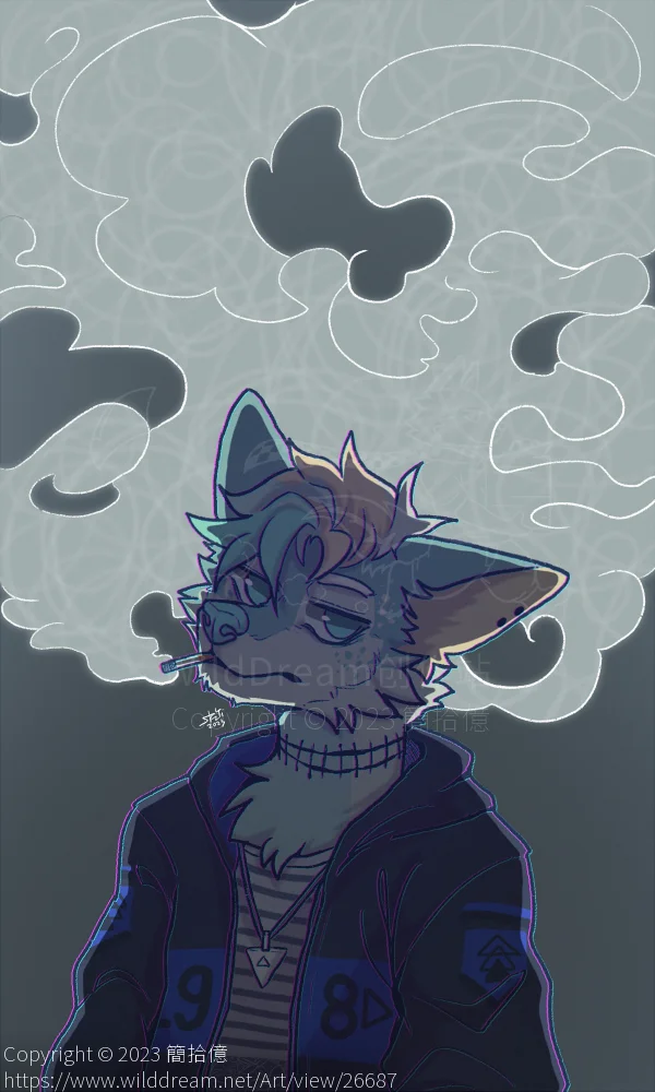 [Artfight2023]Blues by 簡拾億