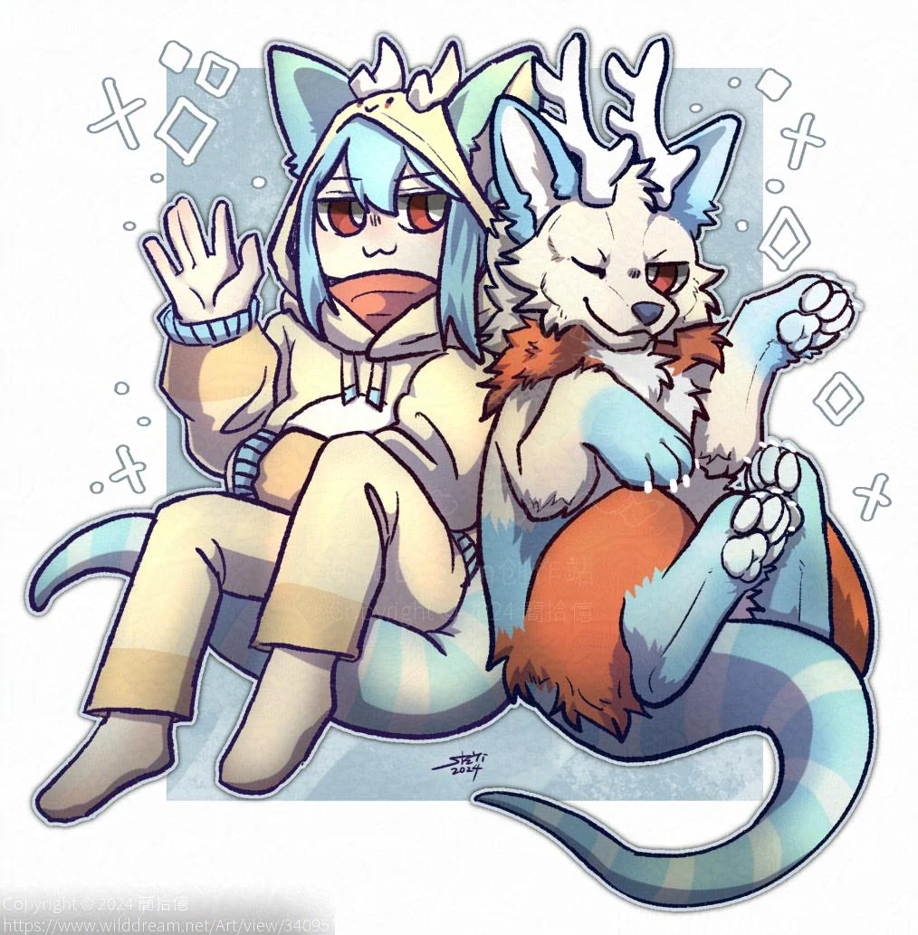 [Artfight2024]Mire by 簡拾億, 純獸, Artfight