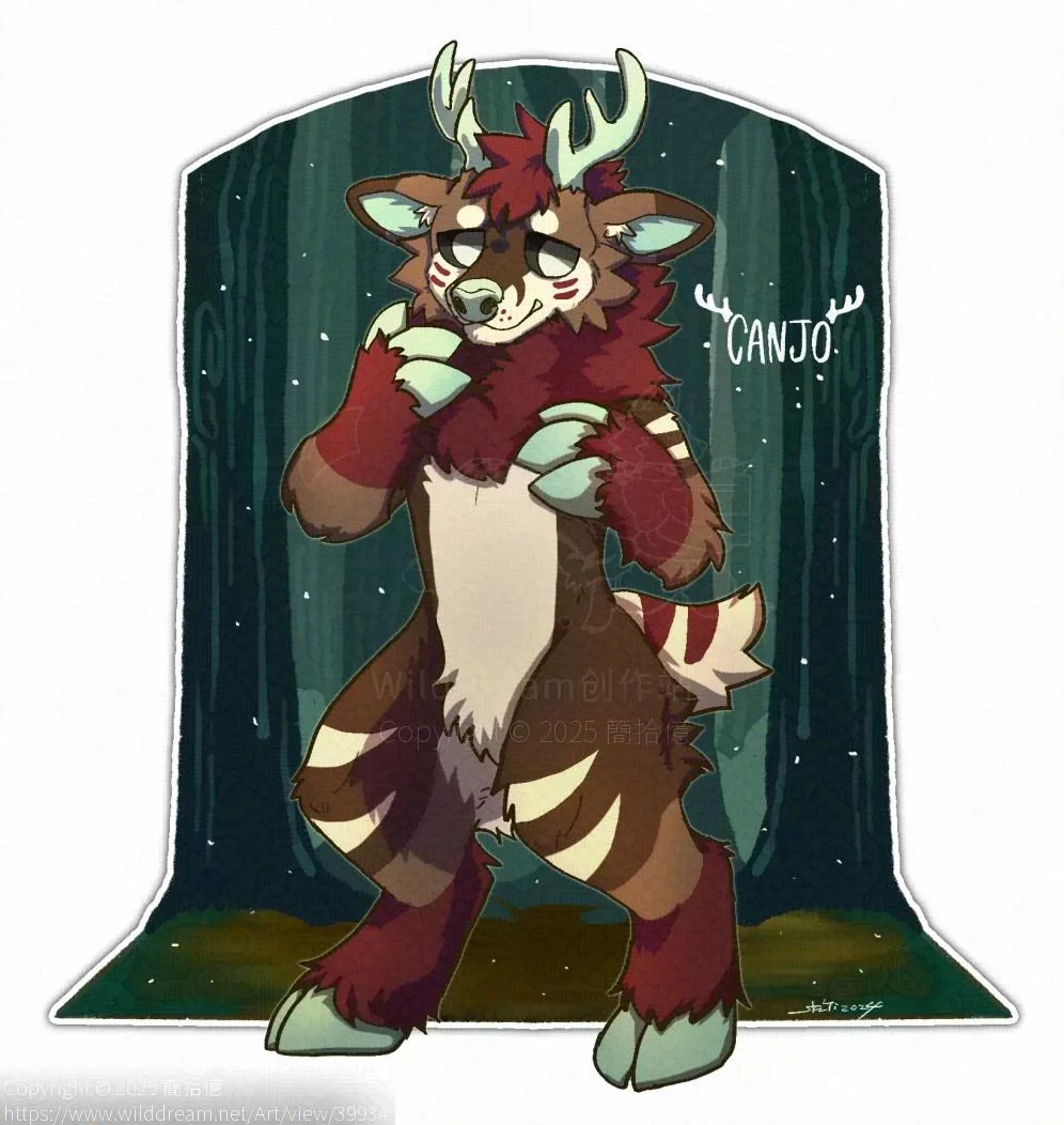 [Artfight2024]Canjo by 簡拾億, Artfight, 獸人