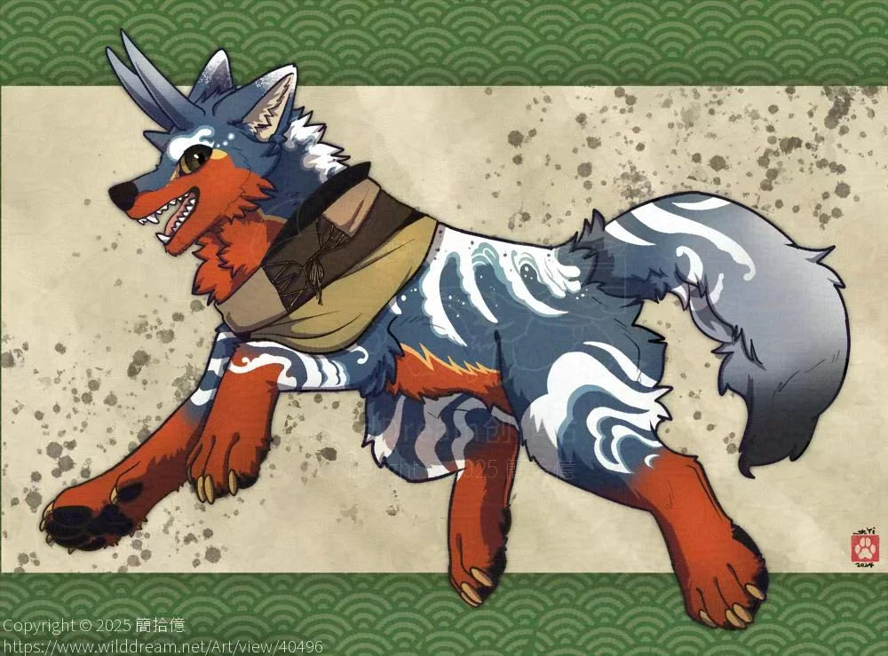 [Artfight2024]Kawasai by 簡拾億, Artfight, 純獸