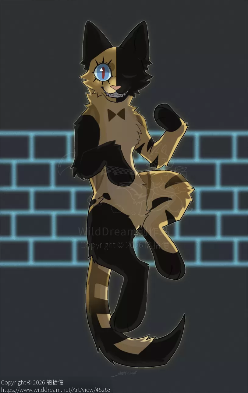 [Artfight2025]Ternion_Sight by 簡拾億, Artfight, 純獸, 貓