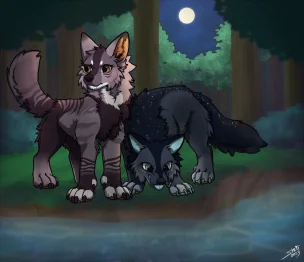 [Artfight2023]森林湖畔 by 簡拾億
