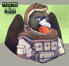 [Artfight2024]Trenton&Gomez by 簡拾億