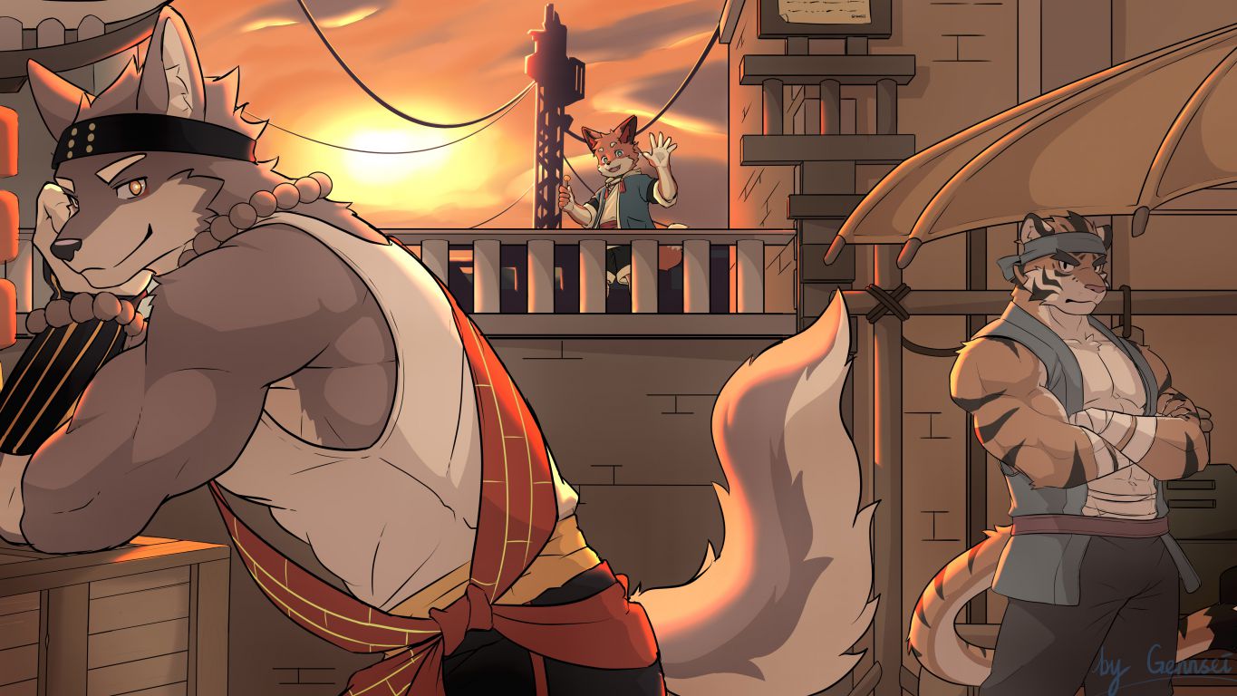 【三相奇谈】夕阳下的水果摊妩媚看板娘 by 玄清一脸懵逼/Gennsei