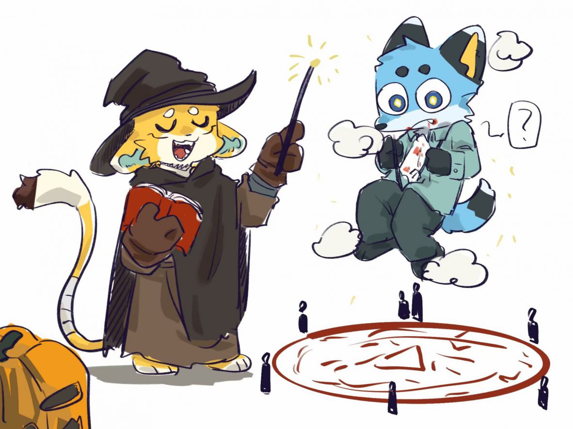 召唤！狐狸狗狼人！【？】 by 祈阳, oc, 兽人, 小动物, 幻想生物