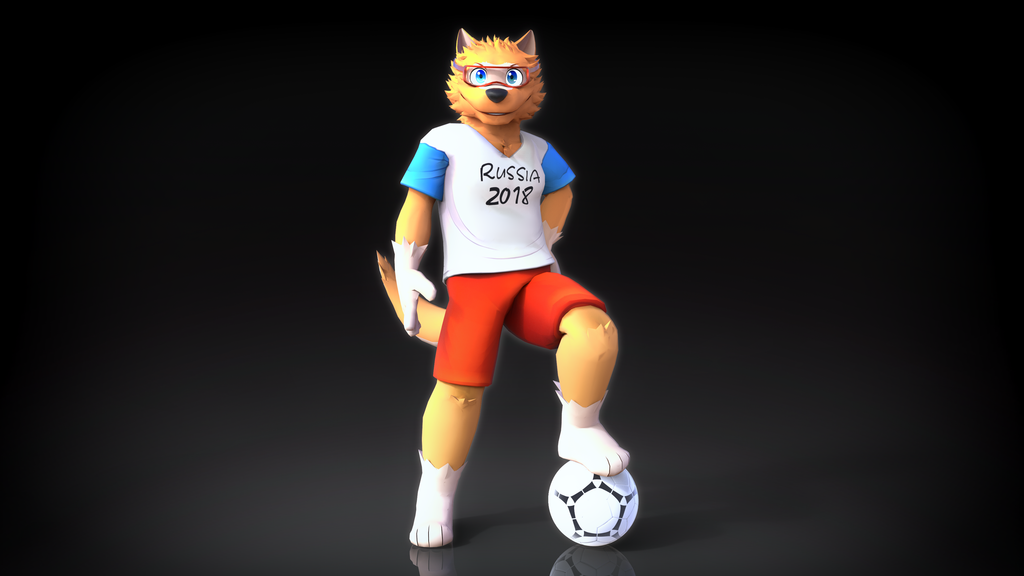 自制MMD Zabivaka 3D兽人正太模型 发布预览1 by StarNoodle495