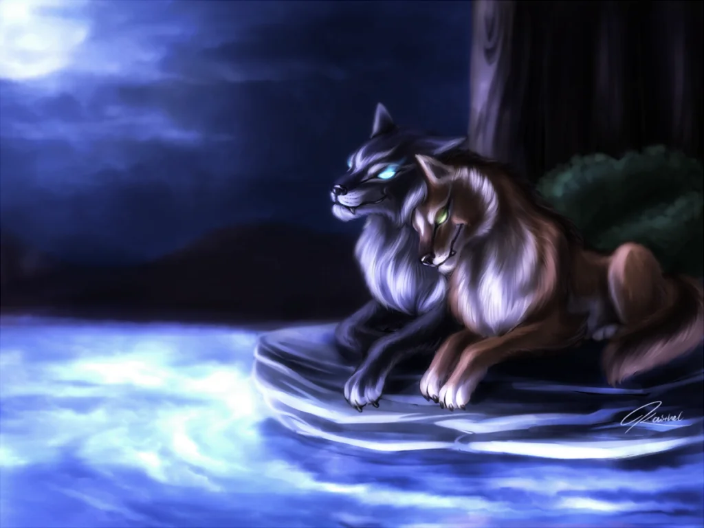 湖边夜色 by PhantomSpark