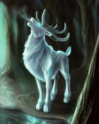 The white stag by PhantomSpark