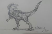 allosaurus_sketch by PhantomSpark