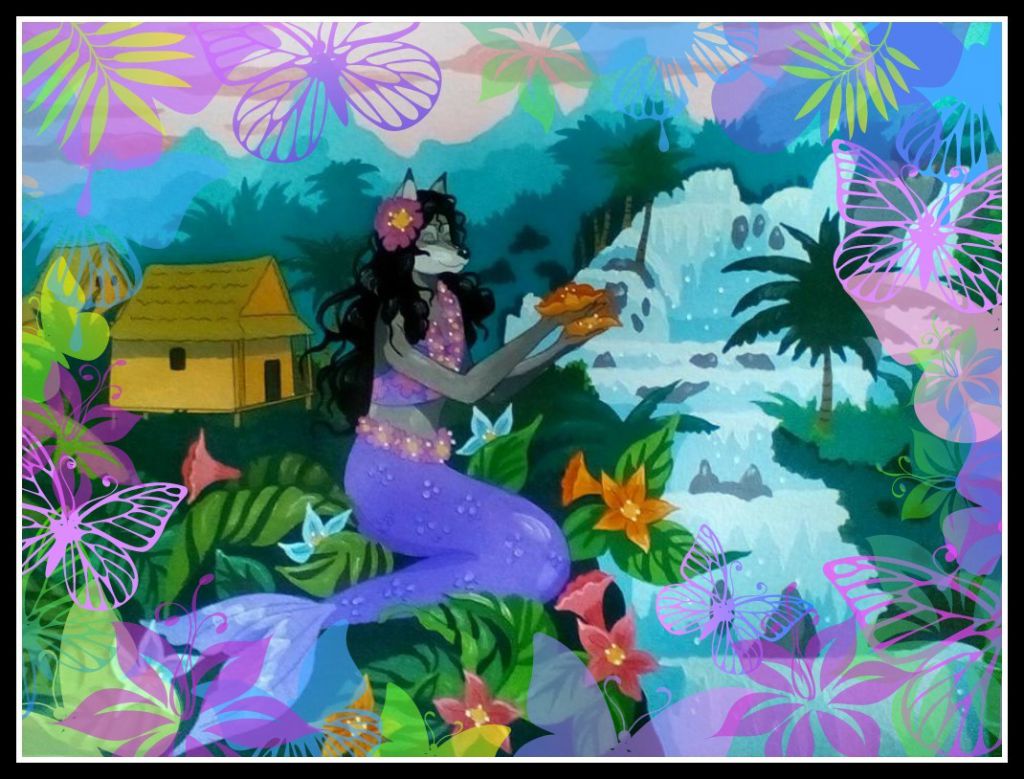 Sweet Leilani by SherryHillArt