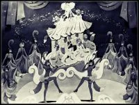 Busby Berkeley Dancers-Black And White by FoxyFlapper