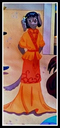 Chinese Puppy Girl by FoxyFlapper