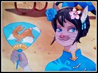 Chinese Cat Girl by FoxyFlapper
