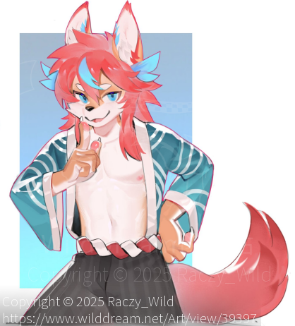 漓漓半身委托 by Raczy_Wild