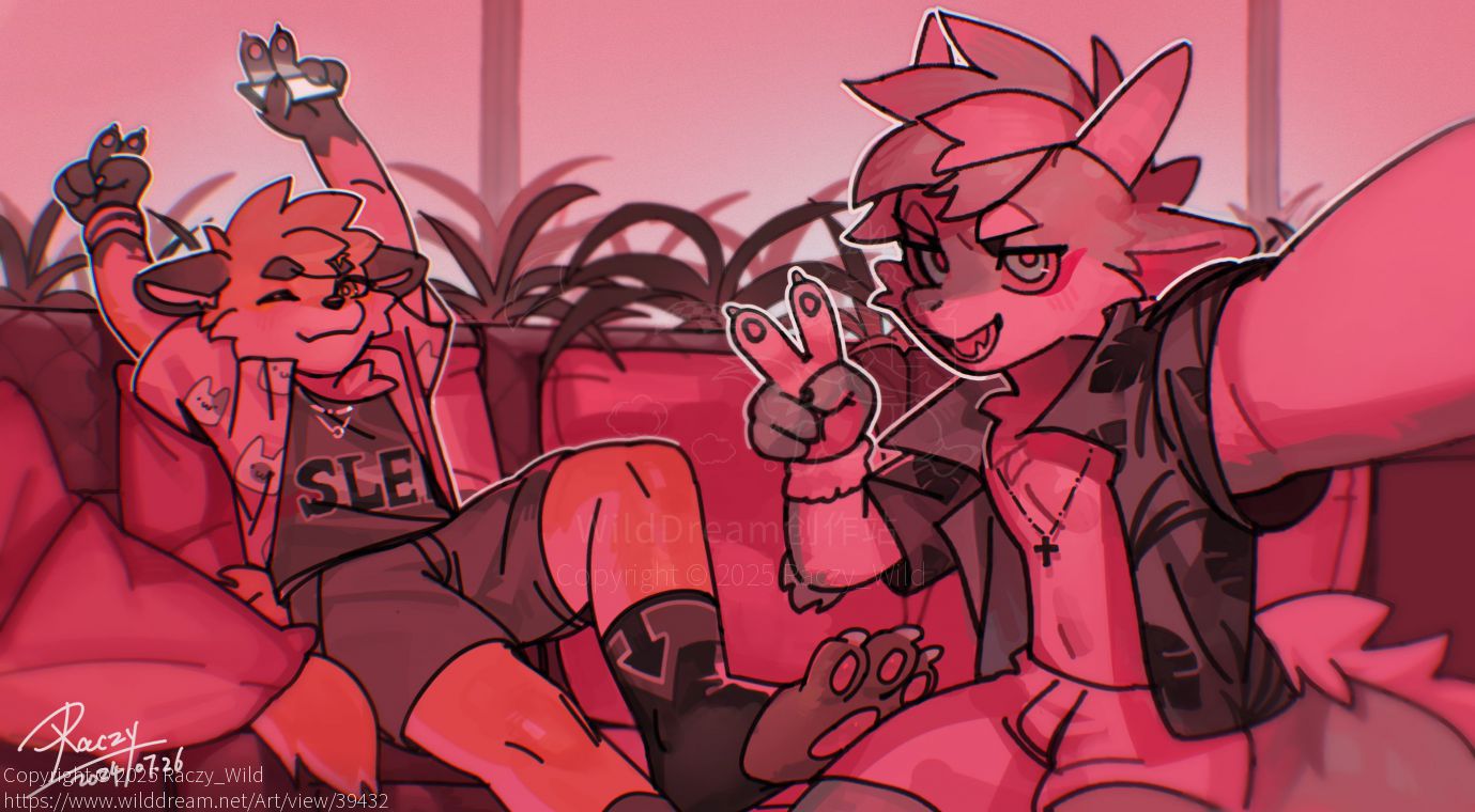 夏目龙羽与杰毛在洛杉矶的一晚 by Raczy_Wild