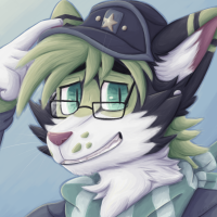 Green Calico Headshot by kstreetalley