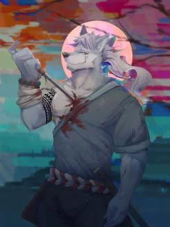 呃啊 by 像素颗栗