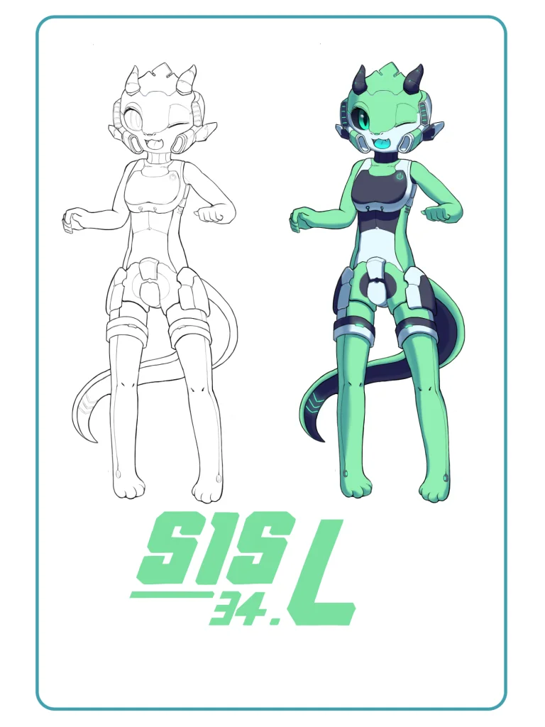 SIS-34.L by 深天, 雪苍兰, aurorarhythm, 玉兔, 龙, 机兽, 正太