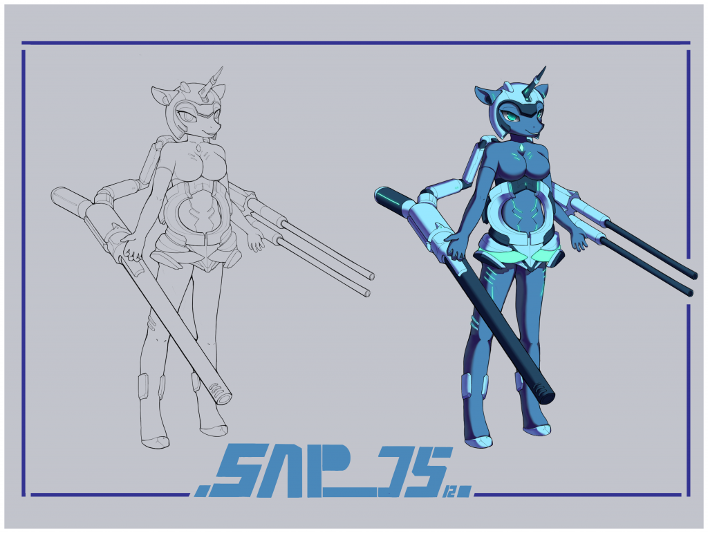 SAP-75-12 by 深天, 深天, 机兽, 雪苍兰, 玉兔, aurorarhythm