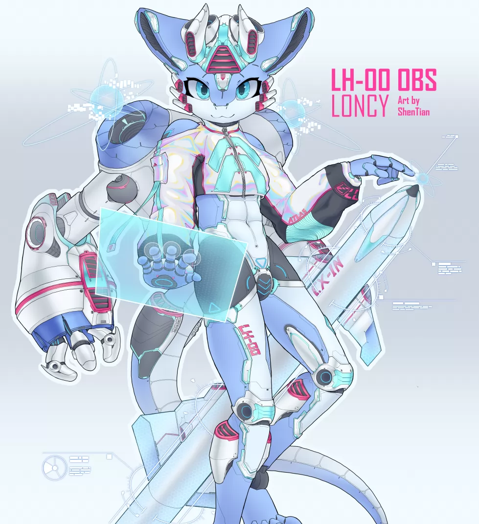 昽晞 LH-00 OBS by 深天, 兽太, 机兽, 深天, 龙