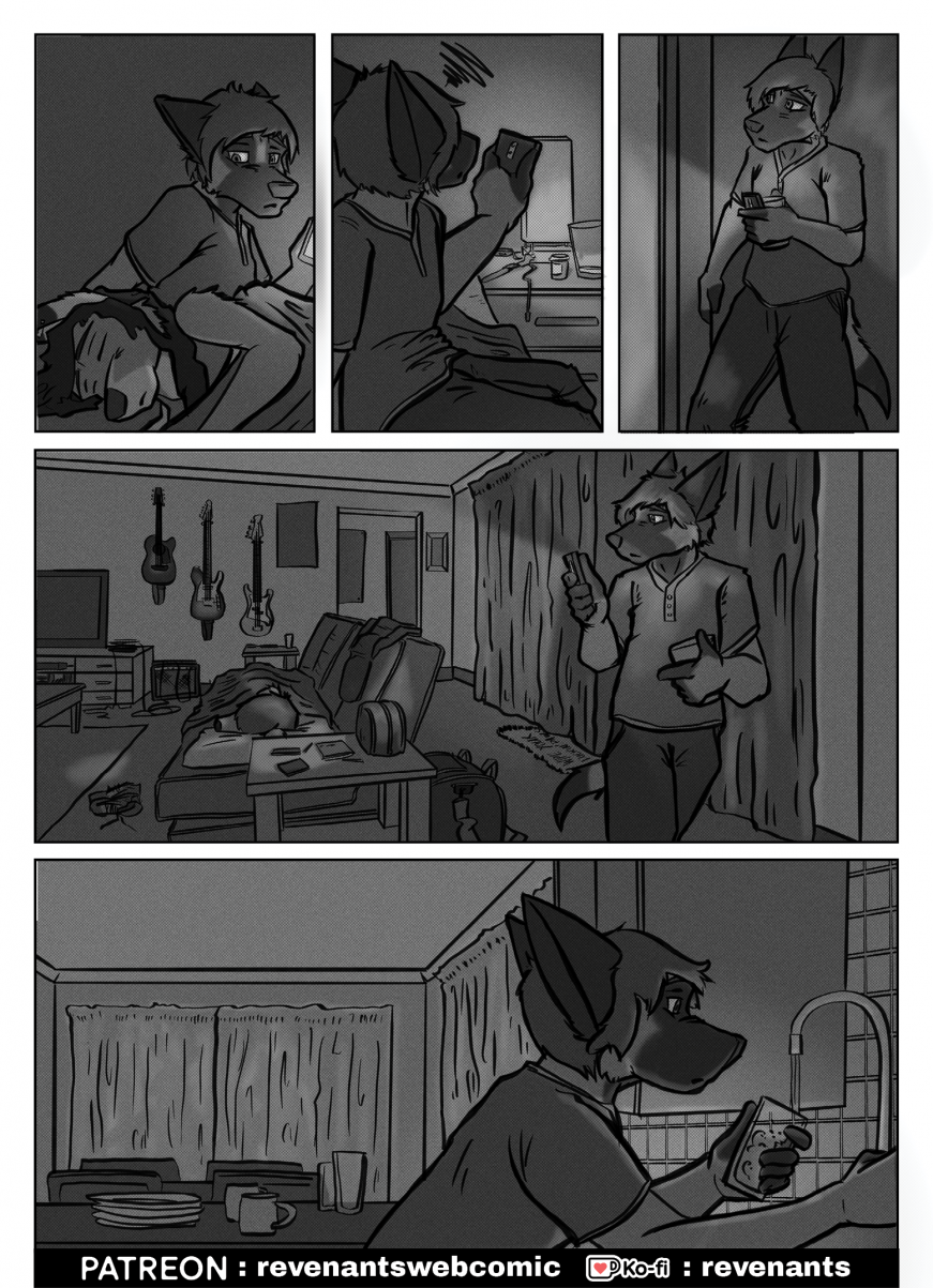 【授权汉化】Revenants | 还魂猎者 #02_03 by 305寝, 乔茜, 授权汉化, 漫画, 狗, 还魂猎者, 陶德