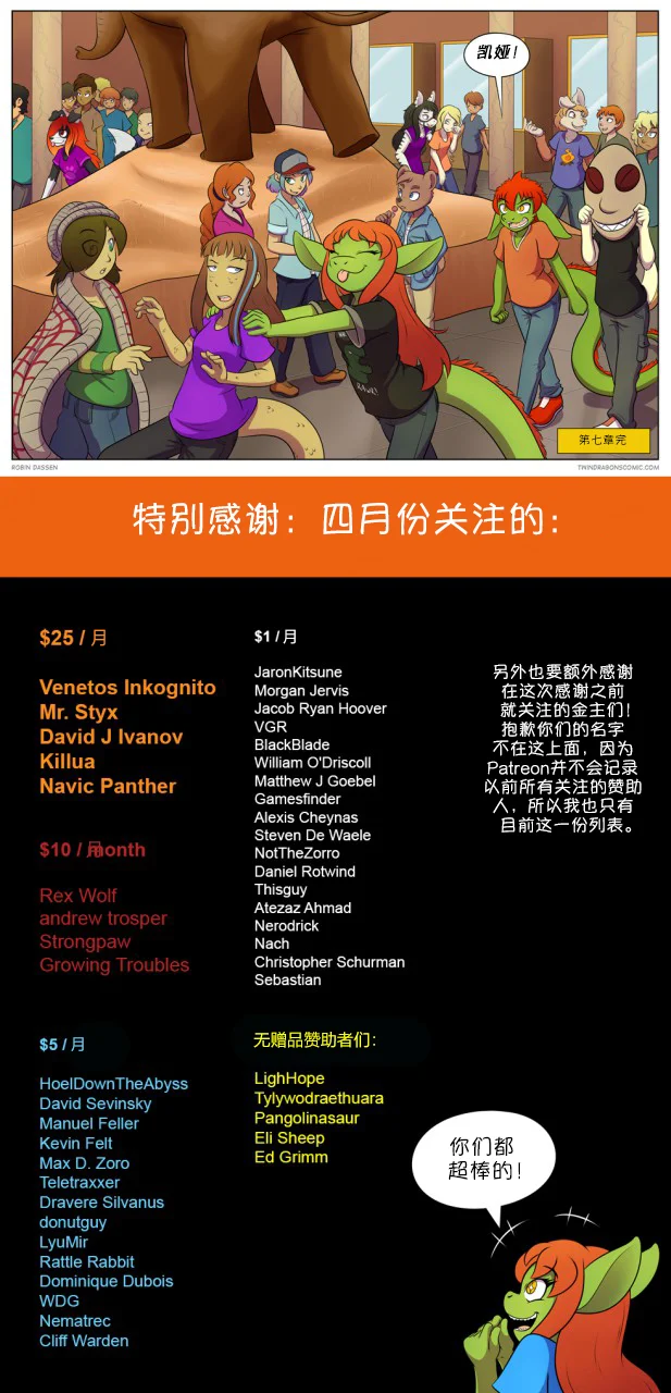 【授权汉化】Twin Dragons | 龙凤双宝 #195 by 305寝, 克莉奥, 凯, 凯娅, 小本, 授权汉化, 漫画, 狗, 西方龙, 龙凤双宝