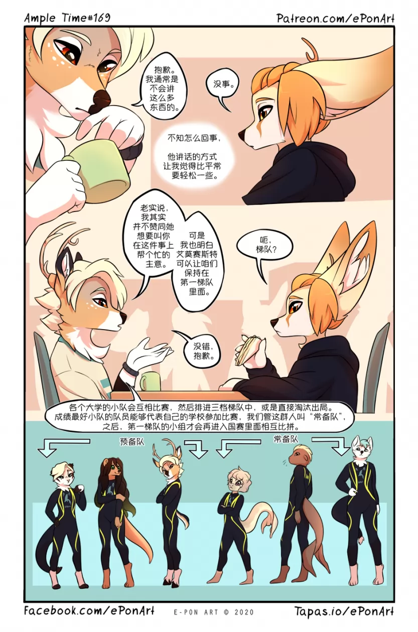 Ample Time | 来日方长#169 by 305寝, 塔库玛, 来日方长, 海豹, 玛黎莉, 瑞波, 阔耳狐, 鹿