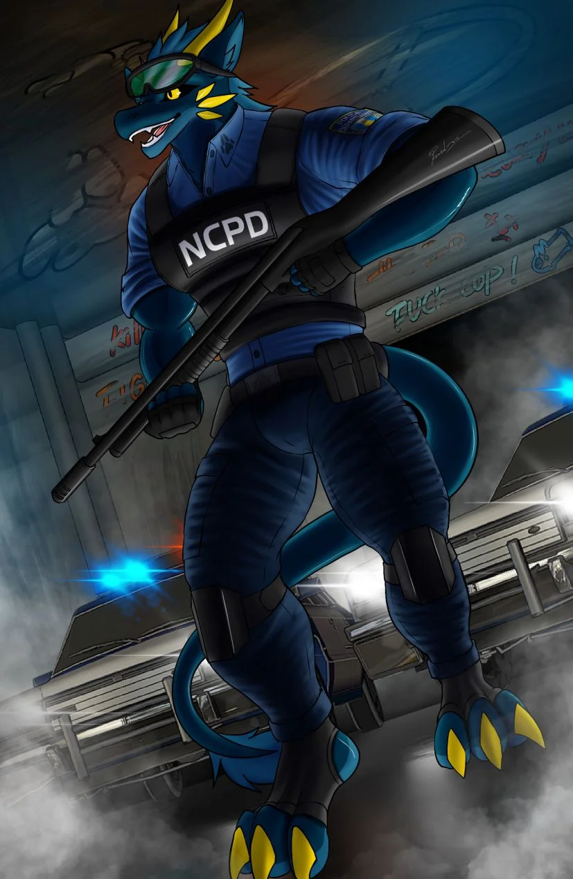 兰斯洛警官 by 保尔森克林顿, NCPD