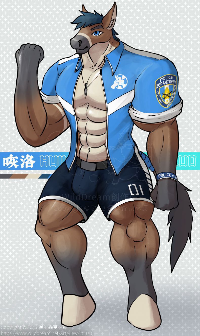 咴洛设定图 by 保尔森克林顿, NCPD