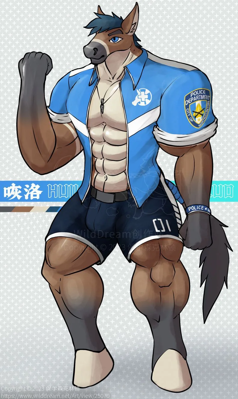 咴洛设定图 by 保尔森克林顿, NCPD