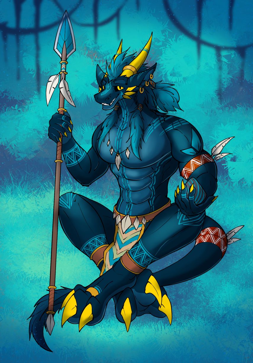 部落战士 by 保尔森克林顿, macro