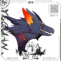 头像摸鱼 by 夜犬