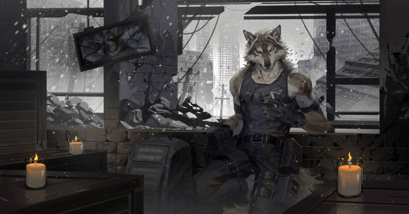 追記ありWILD AVENUE ケモノ　獣人　壁紙　時計アプリ 头像委托by 小驭- WildDream Art