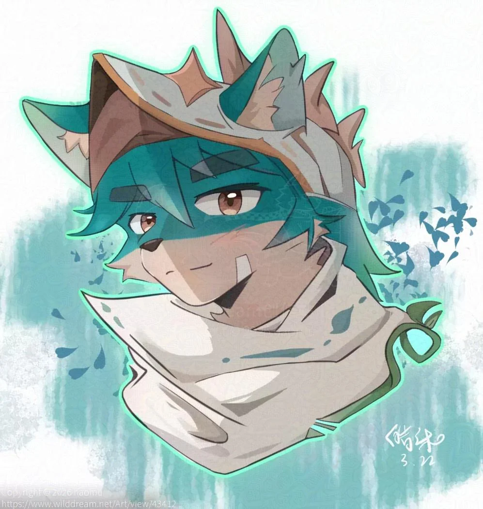 静谧的颜色 by haomu, 自设/oc/原创/猫/骑士